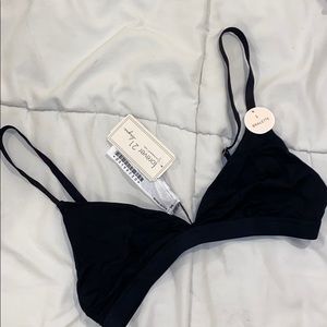 Black bralette